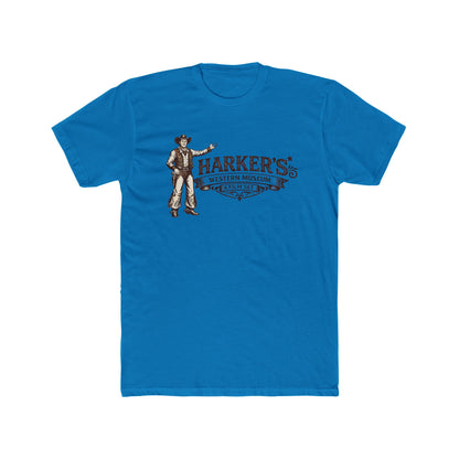 Harker's Western Unisex Tee — Vintage Cowboy Graphic T-Shirt