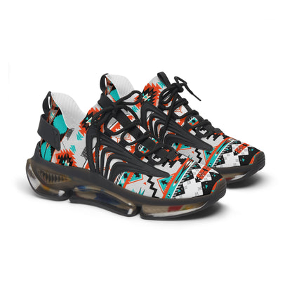 Desert Vibes Colorful Womens Sneakers, Casual Sneakers, Lightweight Sneakers, Trendy Mesh Sneakers, Athletic Footwear, Street Style Shoes