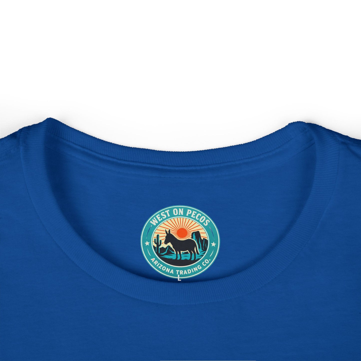 Western Cowgirl Riding Bucking Bronco T-Shirt — Vintage Rodeo Graphic Tee for Women