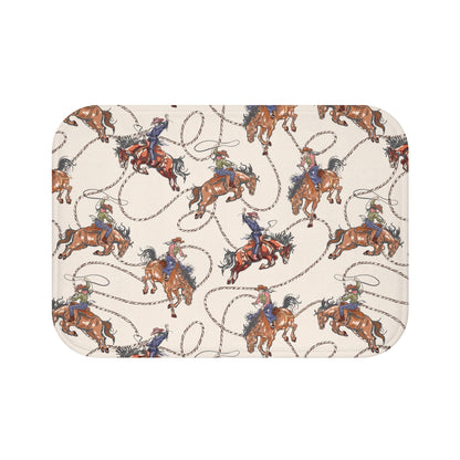 Rodeo Bath Mat - Rustic Western Home Decor