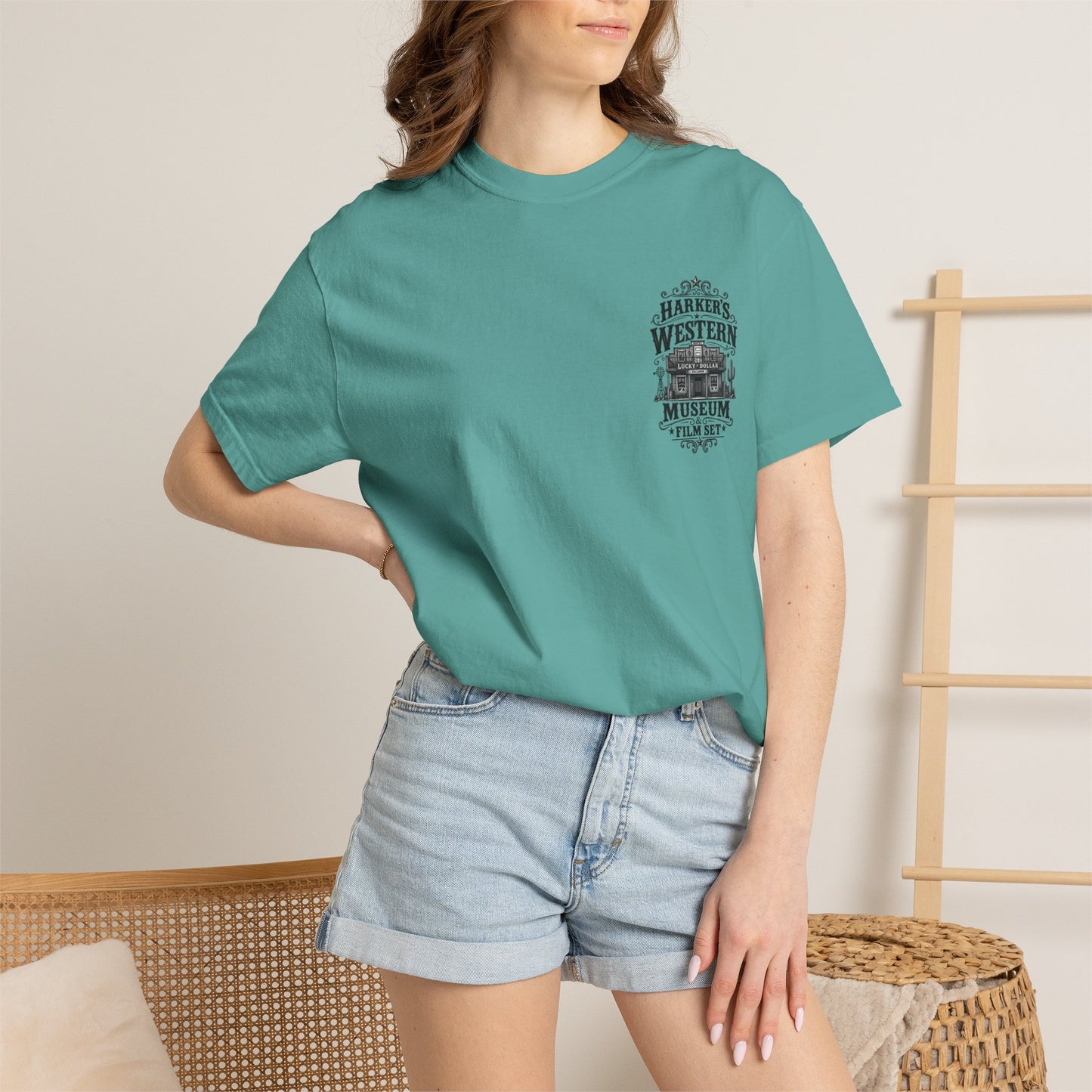 Harker's Western Museum Graphic T-Shirt — Harker’s Film Set Vintage Tee
