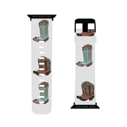 Western Boot Apple Watch Band