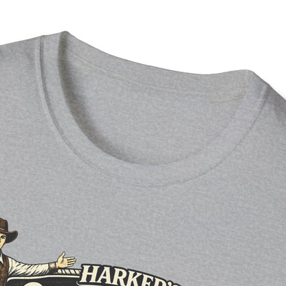 HARKER'S Old West Lives Here T-Shirt — Vintage Cowboy Tucson Graphic Tee
