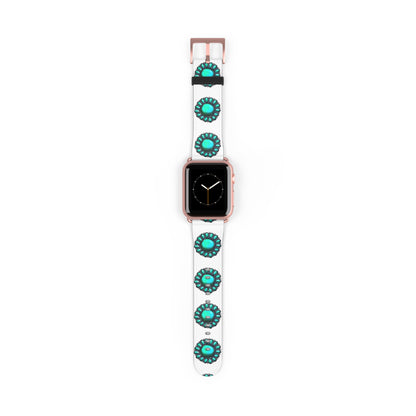 Turquoise Stone Print Bohemian Watch Band