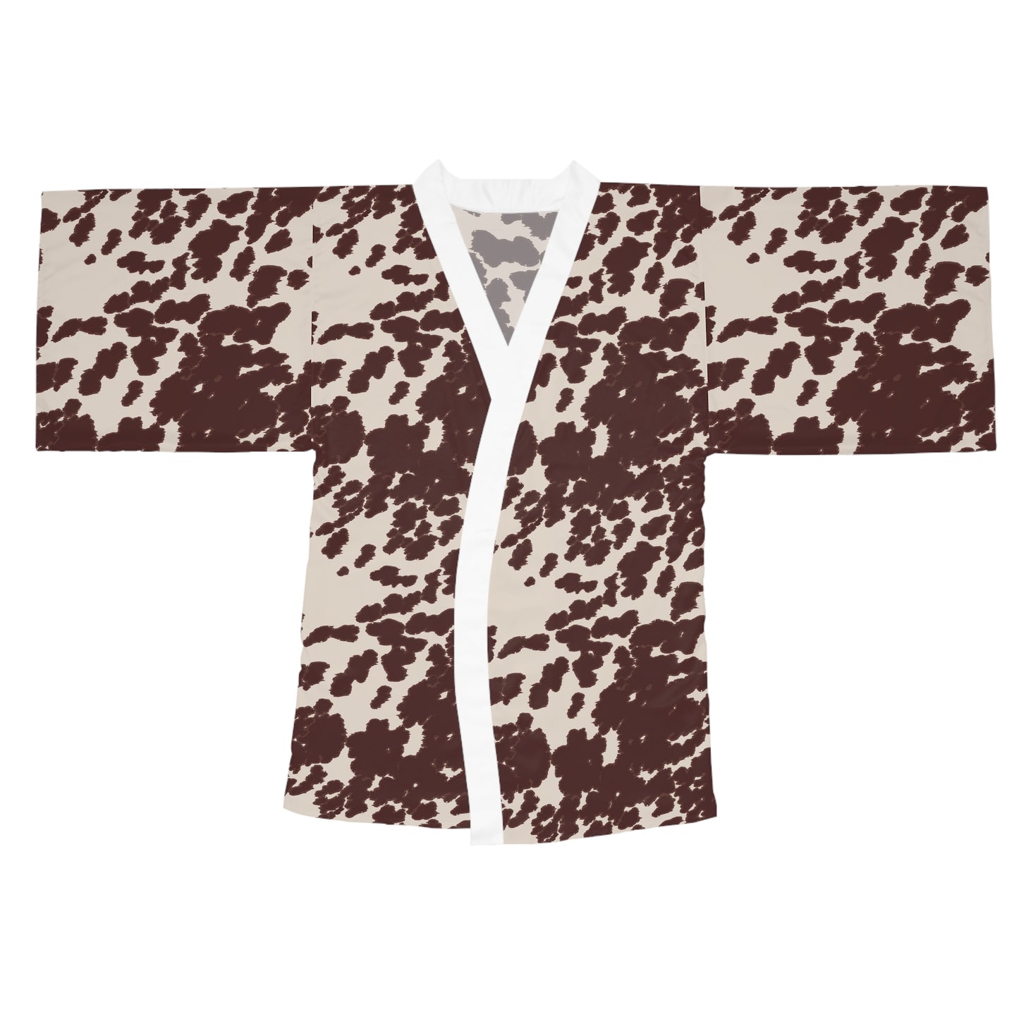 Western Cozy Animal Print Kimono Robe, Stylish Loungewear, Relaxing Home Attire, Perfect for Gifting, Versatile Fashion Statement