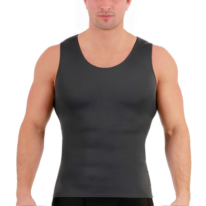 Insta Slim Big and Tall Medium Compression Muscle Tank 2MAT001BT