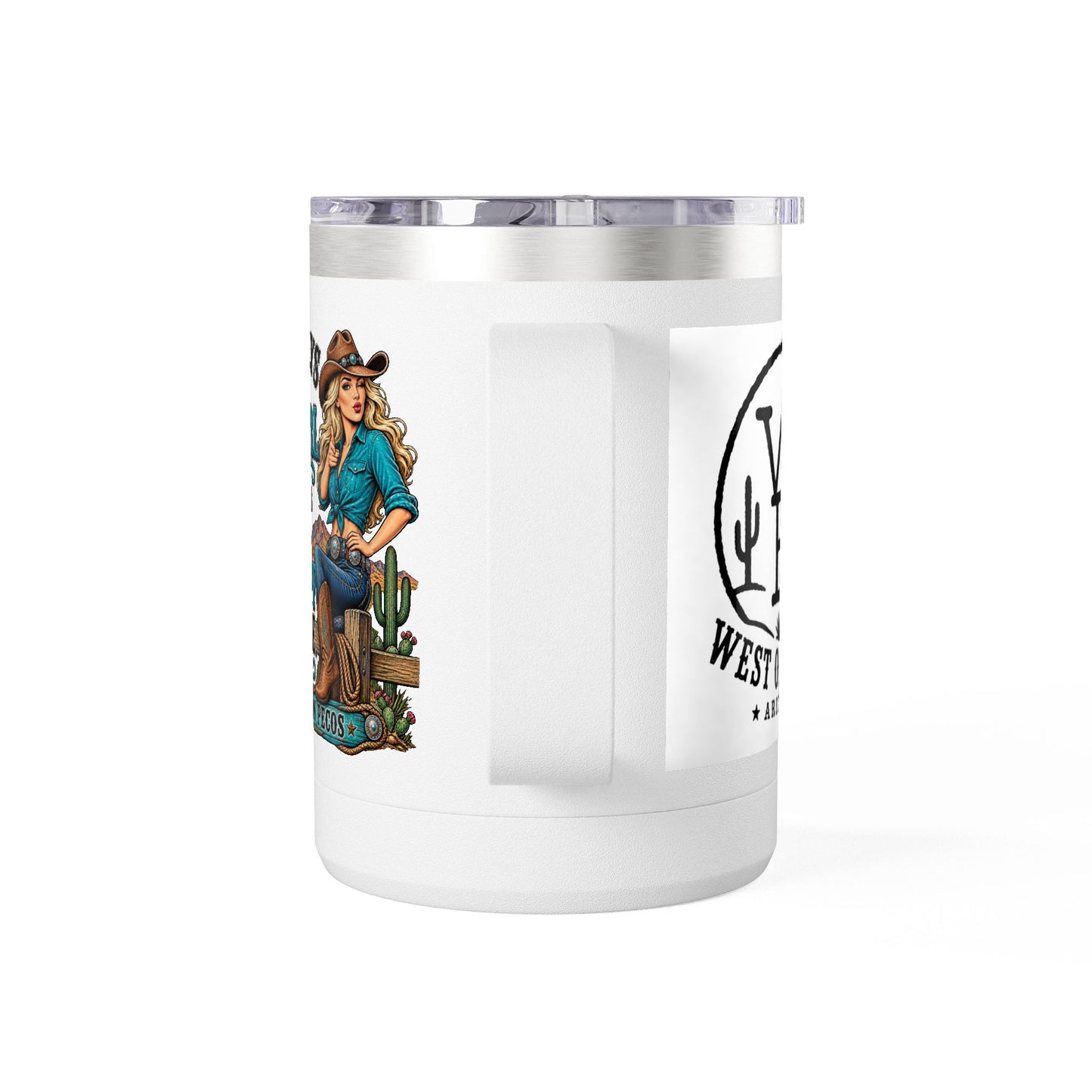 Cowgirl Coffee Tumbler - "Some Days I'm the Cowgirl" 15oz Insulated Mug
