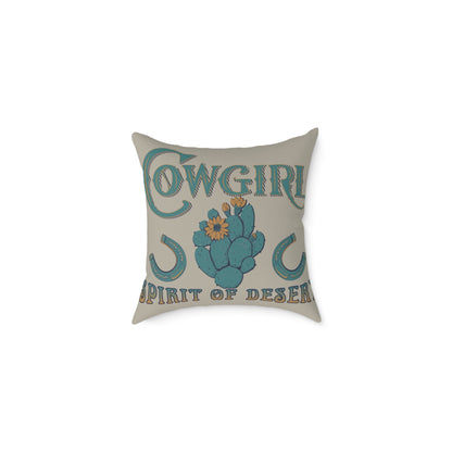Cowgirl Spirit Decor Pillow