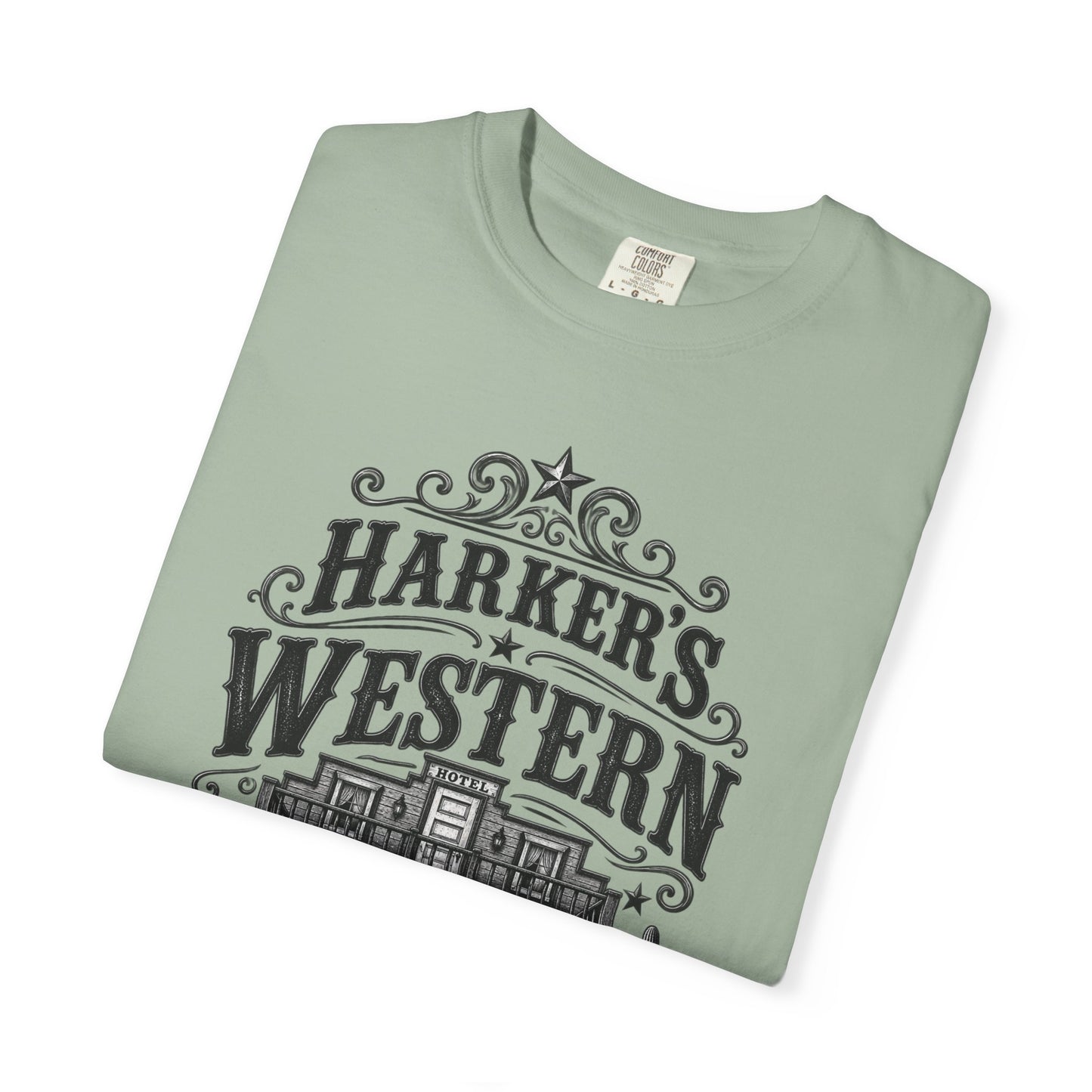 Western Museum T-Shirt — Harker’s Lucky Dollar Film Set Vintage Graphic Tee
