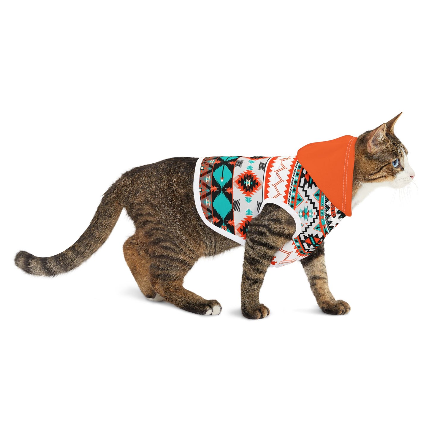 Stylish Aztec Pet Hoodie for Cozy Furry Friends, Dog Sweater, Cute Pet Apparel, Gifts for Dog Lovers, Pet Fashion
