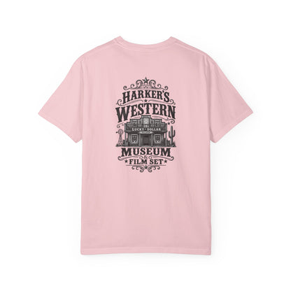 Harker's Western Museum Graphic T-Shirt — Harker’s Film Set Vintage Tee