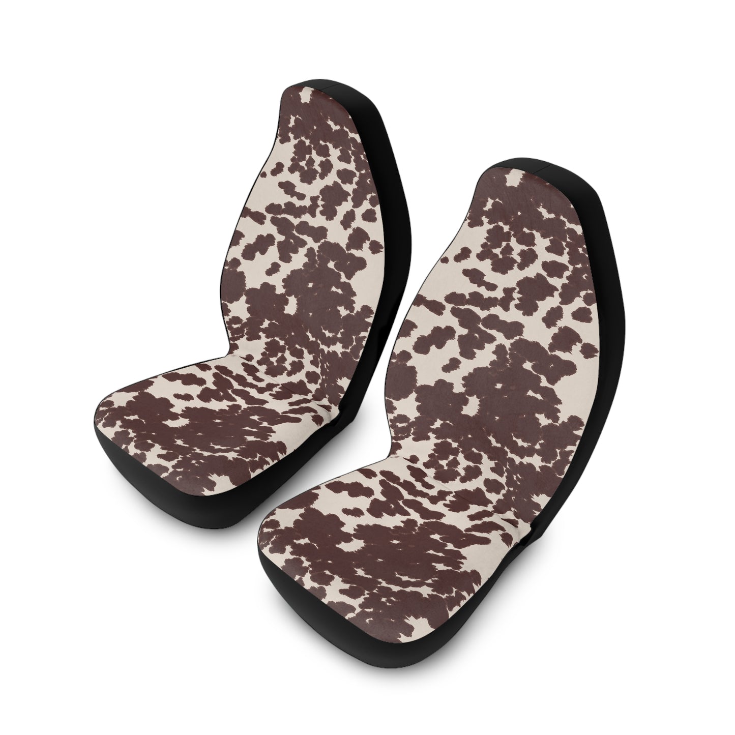 Cow Print Polyester Car Seat Covers for Trendy Car Interiors