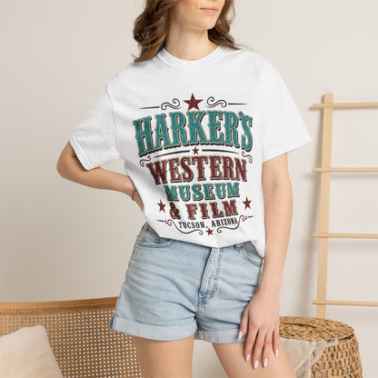 Western Museum T-Shirt — Harker's Western Museum & Film Tucson Souvenir Teal
