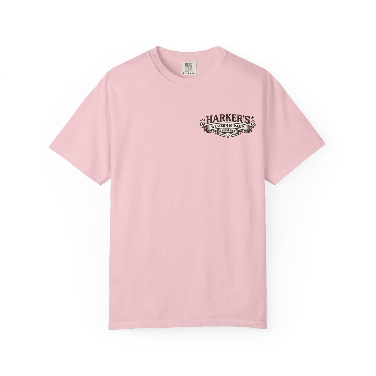 Harker's Gambler Unisex T-Shirt — “Harker’s Old West Lives Here” Vintage Western Tee