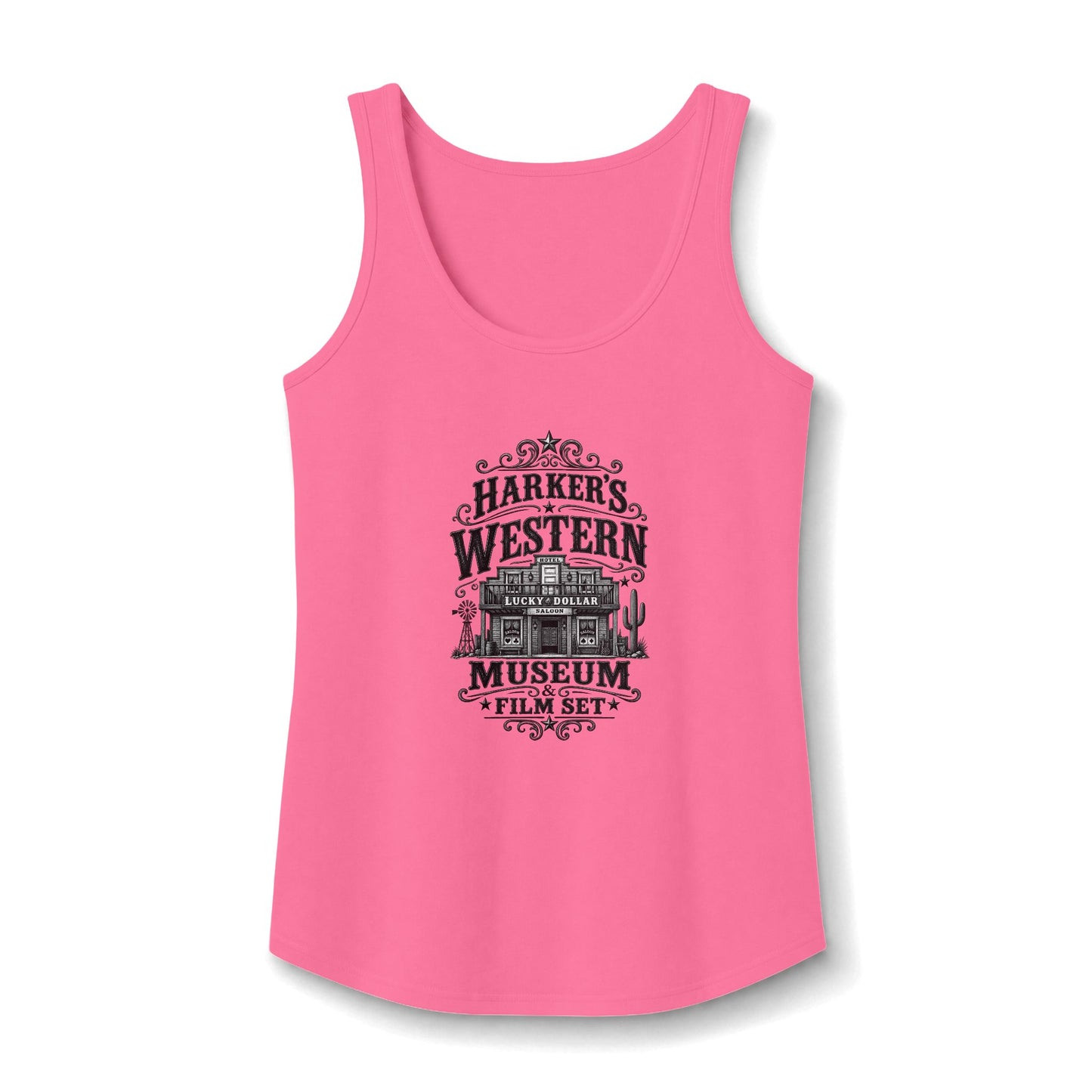 Harker's Western Museum Tank Top — Harker’s Western Museum Film Set Graphic Tank