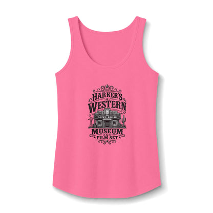 Harker's Western Museum Tank Top — Harker’s Western Museum Film Set Graphic Tank