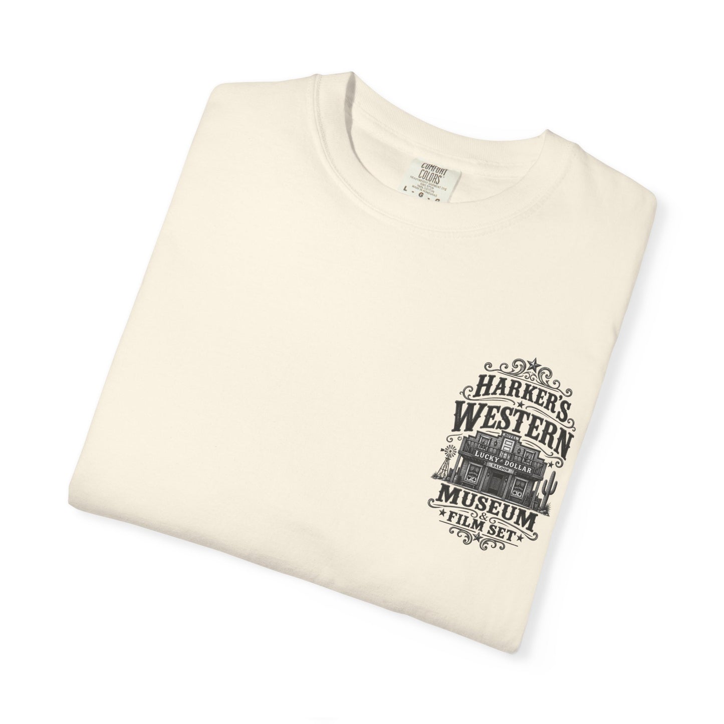 Harker's Western Museum Graphic T-Shirt — Harker’s Film Set Vintage Tee