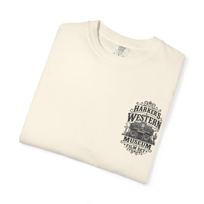 Harker's Western Museum Graphic T-Shirt — Harker’s Film Set Vintage Tee
