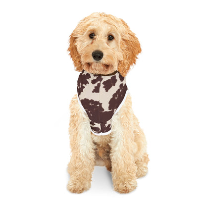 Cow Print Pet Hoodie, Cozy Dog Hoodie, Cute Pet Apparel, Stylish Dog Sweater, Dog Fashion for All Occasions