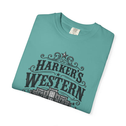 Western Museum T-Shirt — Harker’s Lucky Dollar Film Set Vintage Graphic Tee