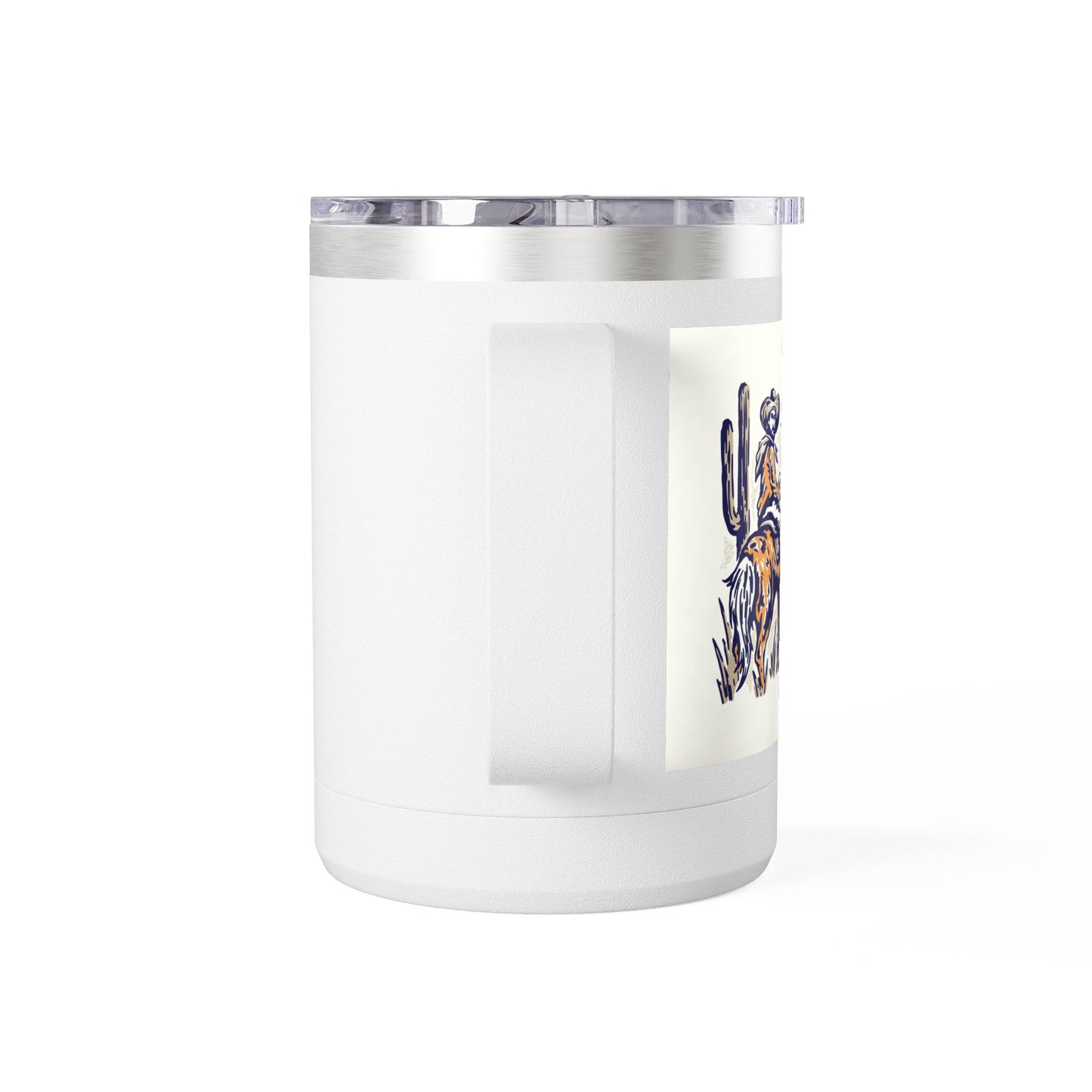 Cowboy Sunrise Serenity Coffee Mug Tumbler, 15oz - Motivational Gift for Coffee Lovers, Inspirational Drinkware, Kitchen Décor