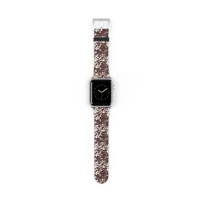 Stylish Cow Print Watch Band - Fashionable Accessory for Casual Outfits