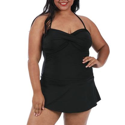 InstantFigure Skirted One Piece Swimsuit 13556P