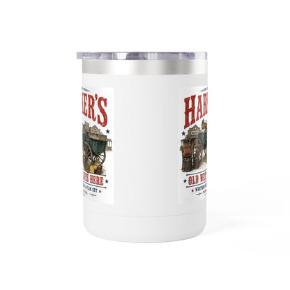 Harker's Old West Wagon 15oz Tumbler Mug