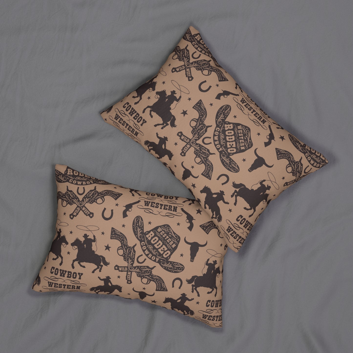 Rustic Rodeo Lumbar Pillow