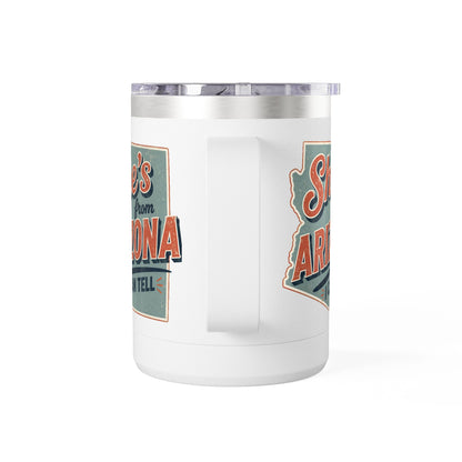She's From Arizona 15oz Tumbler Mug — Retro State Pride Coffee Cup