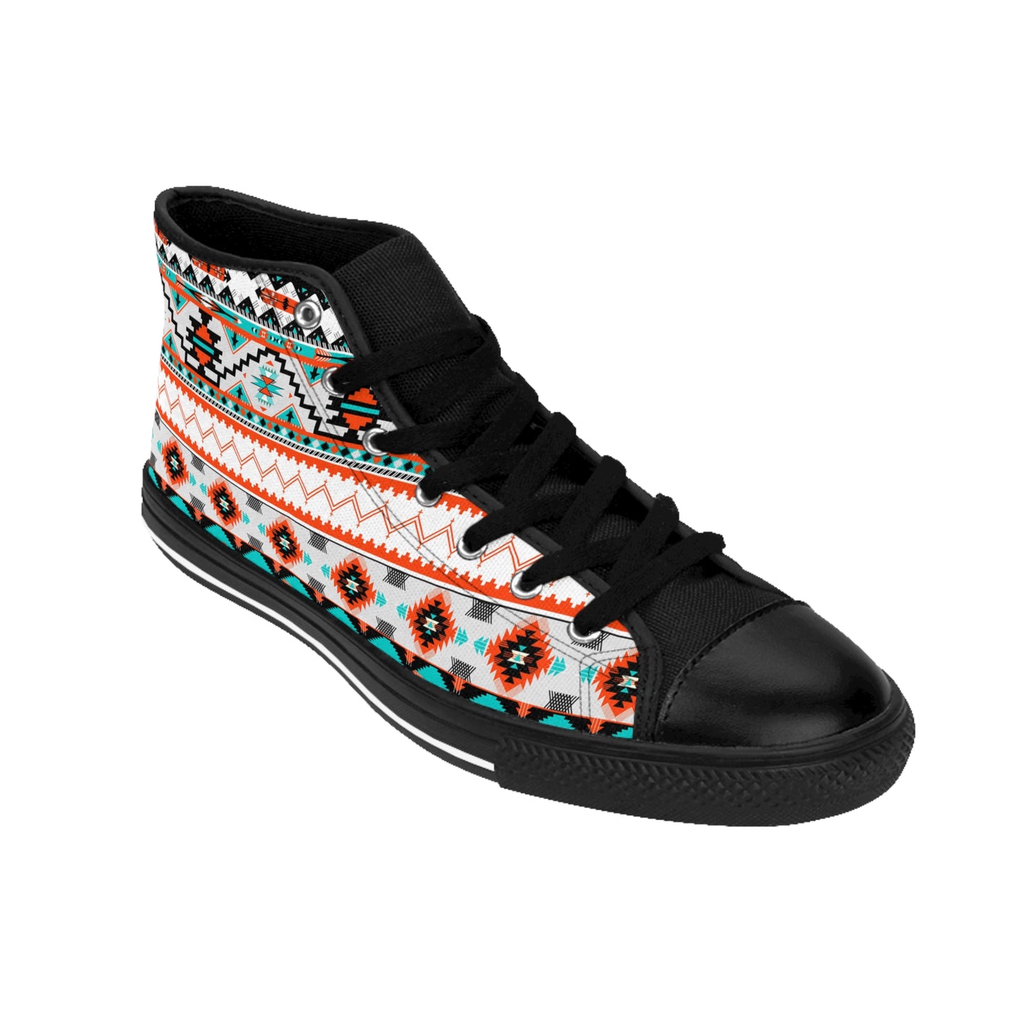 Desert Vibes Bohemian Women's Classic Sneakers, Trendy High-Top Shoes, Stylish Footwear for Every Occasion, Unique Gift for Her, Festival Ready