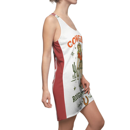 Cowgirl Rough & Ready Racerback Dress — Western Razorback Cover-Up