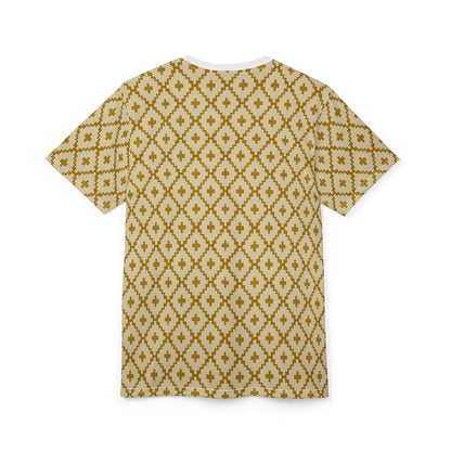 Cowgirl 'Yee Haw' Graphic Tee — Cowgirl Up Retro Western All-Over Print