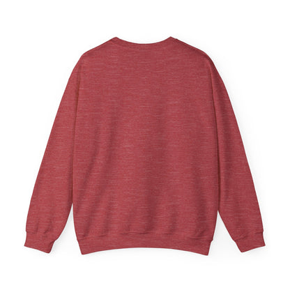 Moon Tribe Crewneck Sweatshirt — Celestial Moon Graphic Pullover - Jewel Tones