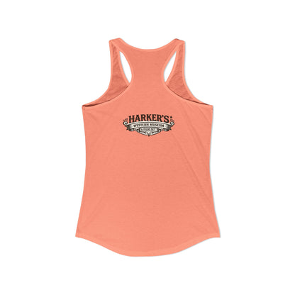 Harker's Saloon Girl Women's Ideal Racerback Tank