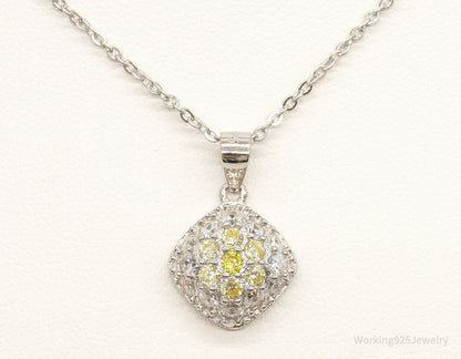 Designer Ryze Cubic Zirconia Sterling Silver Necklace
