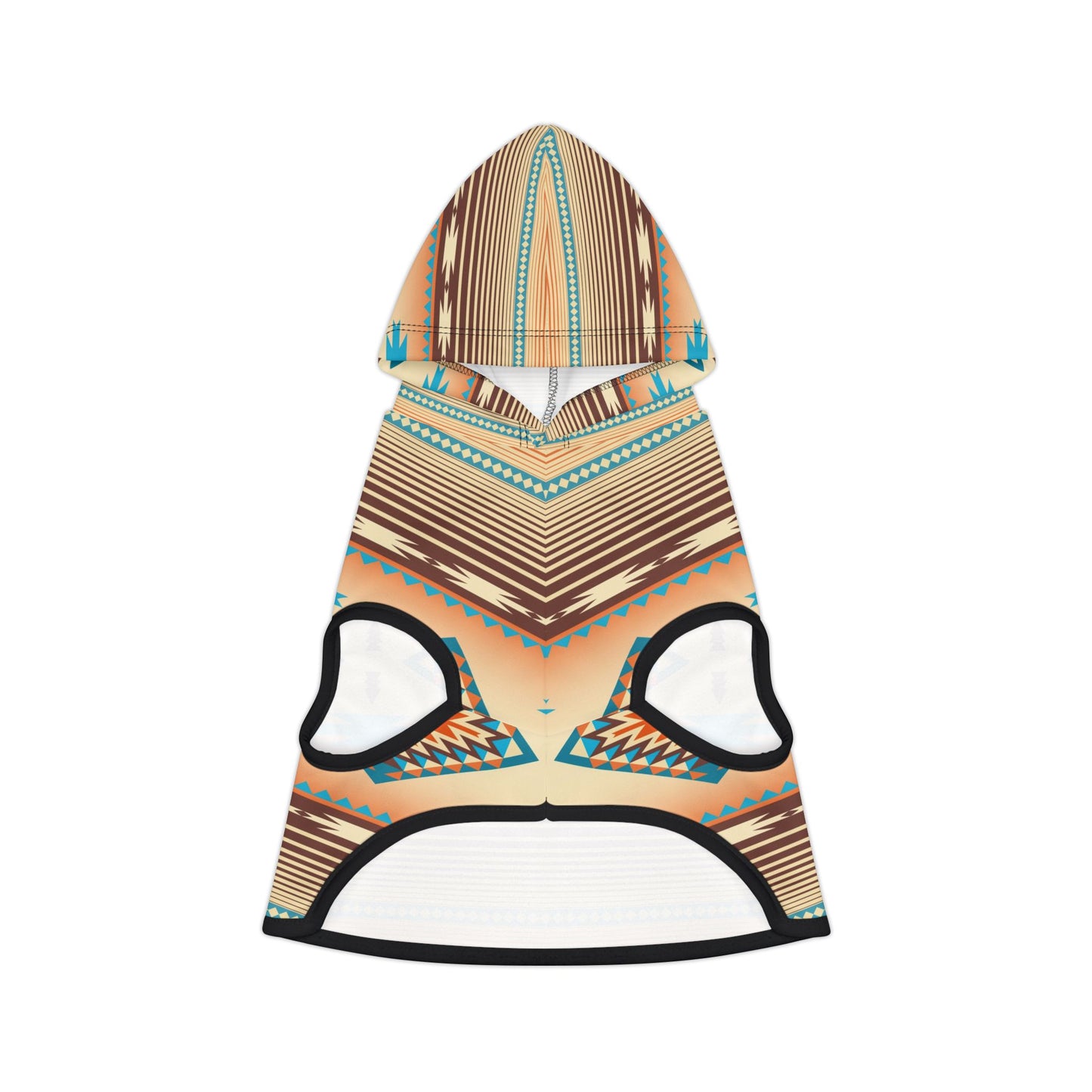 Southwestern Diamond Pet Hoodie — Aztec Print Dog/Cat Hoodie