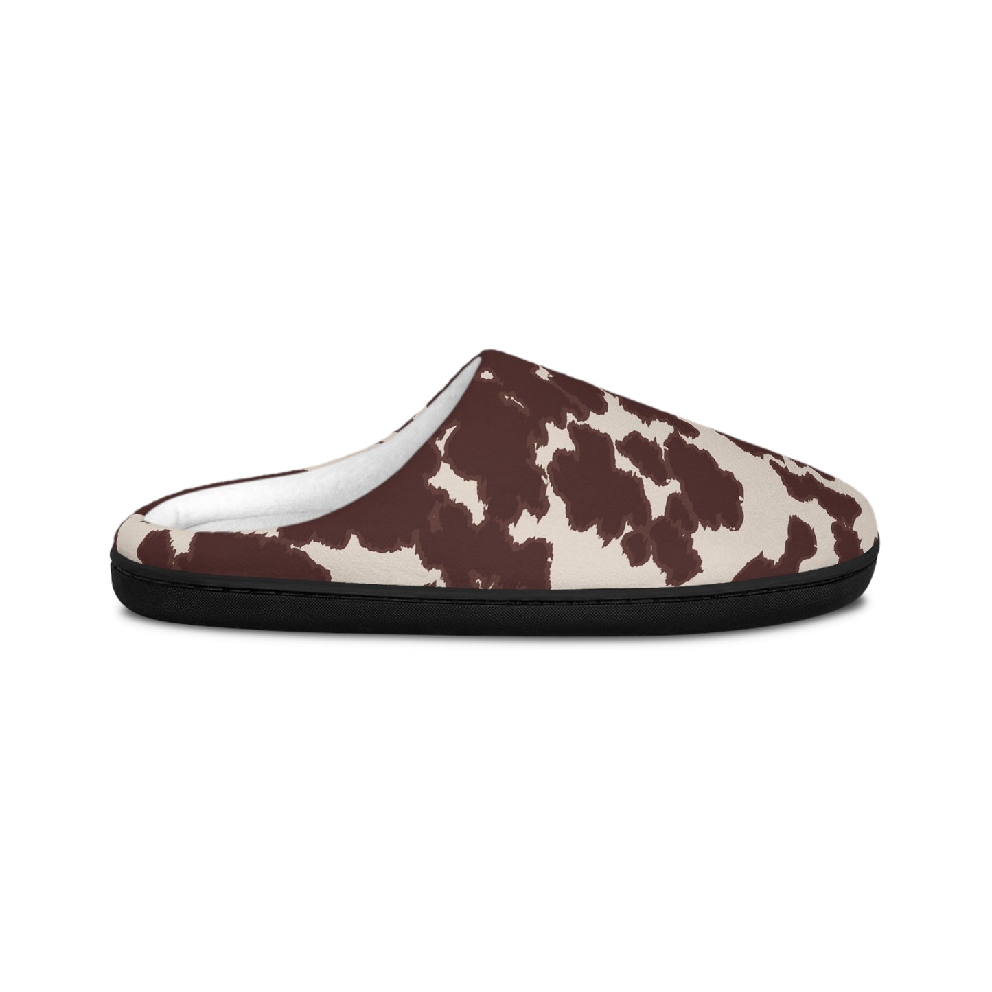 Chic Cow Print Indoor Slippers | Cozy Slipper Shoes, Home Footwear, Stylish Lounge Slippers, Perfect Gift for Her, Relaxation Essential
