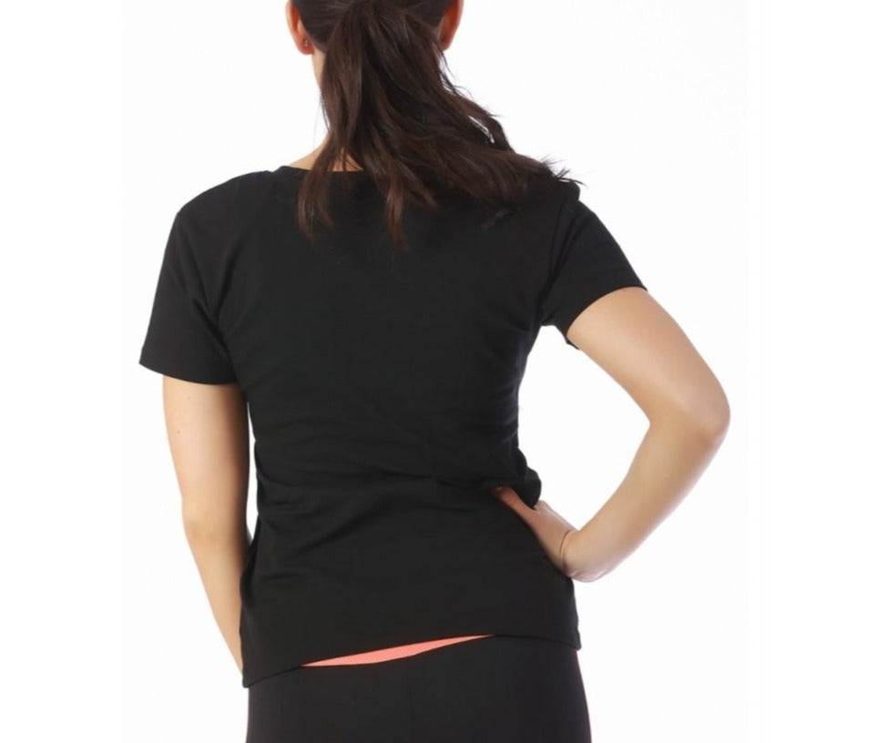 InstantFigure V-neck top with short sleeves 144023
