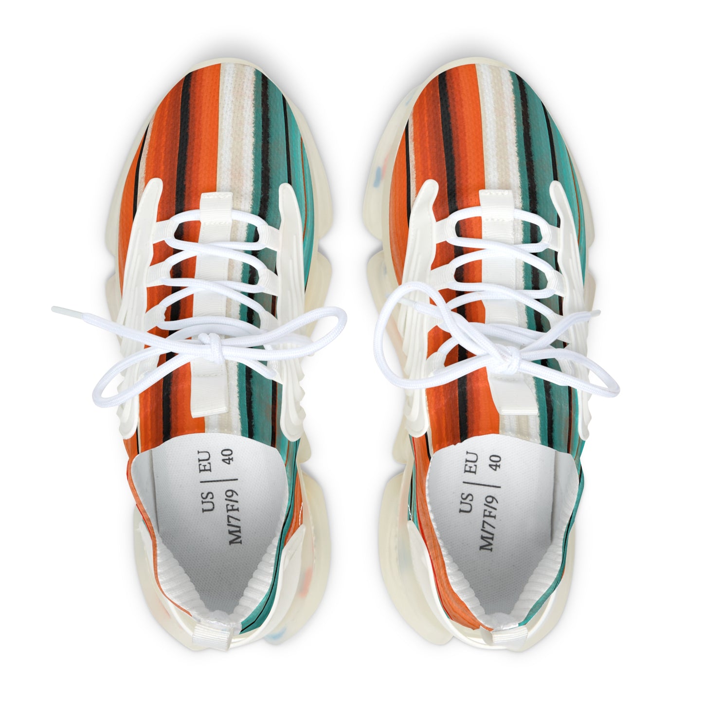 Arizona Serape Stylish Women's Mesh Sneakers - Trendy Comfort Footwear, Running Shoes, Casual Sneakers, Spring Fashion, Unique Gift Idea