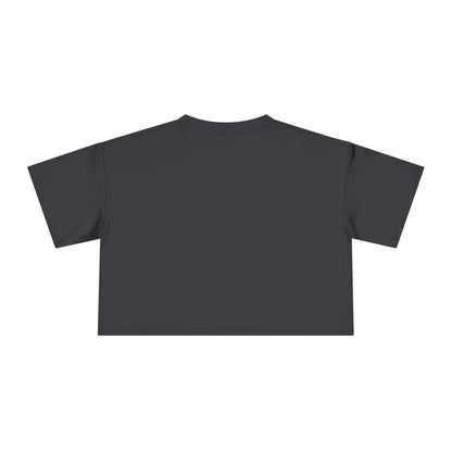 Moon Tribe Crop Tee — Celestial Women's Graphic Shirt
