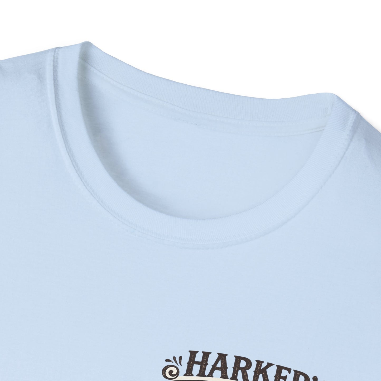 Harker's Western Museum Unisex T-Shirt — Harker's Vintage Chest Patch Style Tee