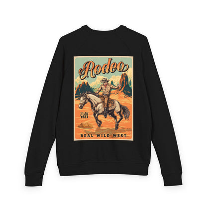 Rodeo Crewneck Sweatshirt — "This Ain't My First Rodeo" Western Graphic