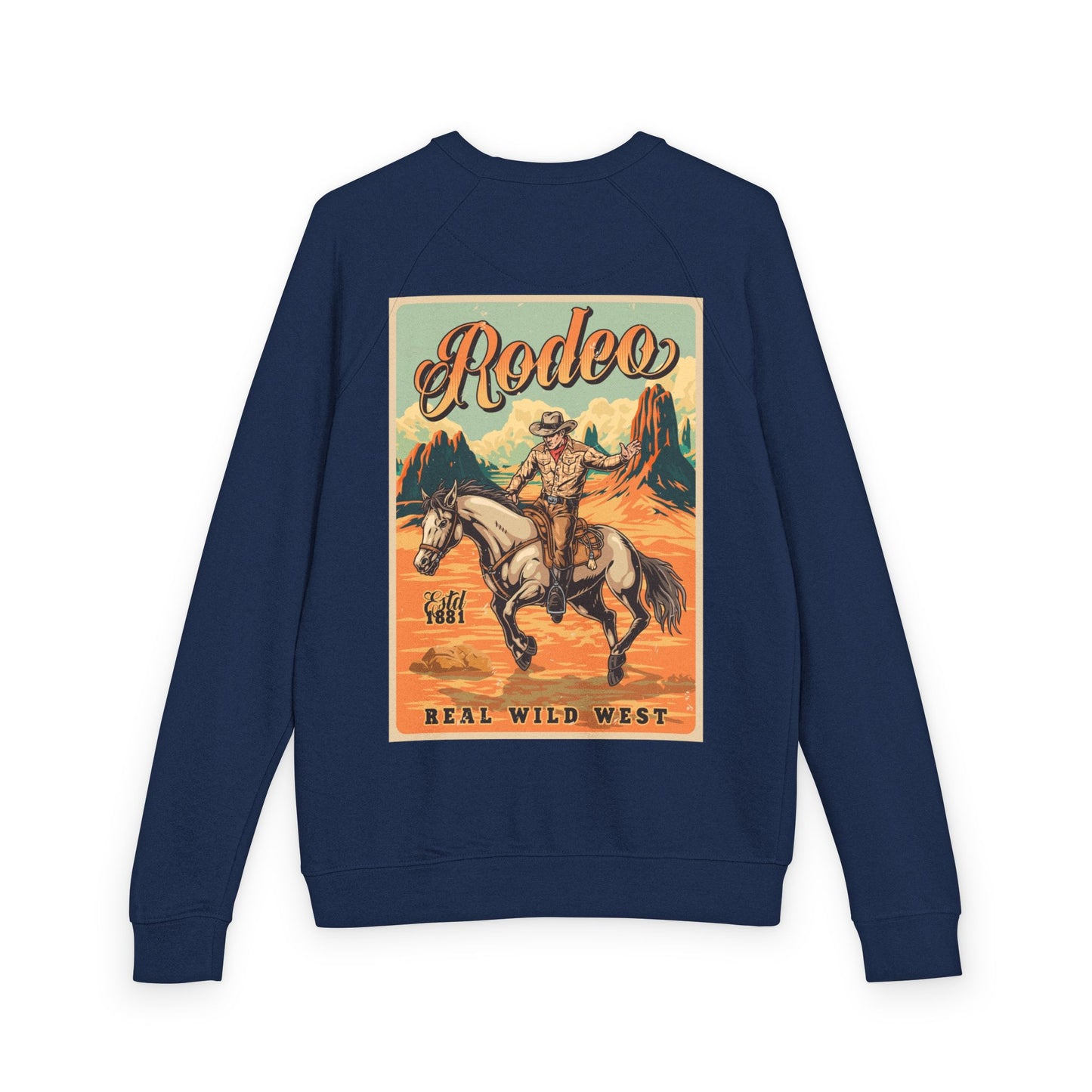 Rodeo Crewneck Sweatshirt — "This Ain't My First Rodeo" Western Graphic