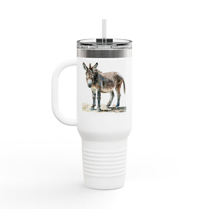Bless My Happy Donkey Insulated Travel Mug, 40oz