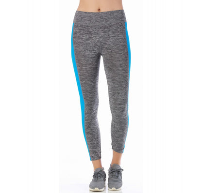 Activewear Two-Piece Set Color Block Racerback Top W/Leggings 153182
