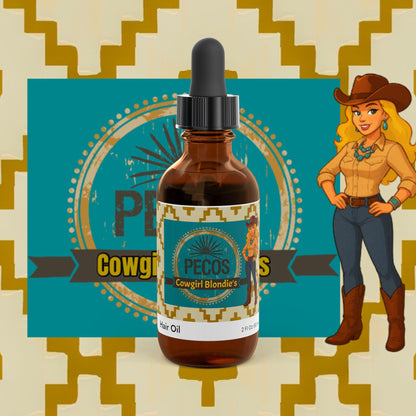 Cowgirl Blondie"s Pecos Hair Oil, 2oz