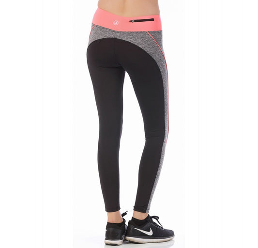 Activewear 2PC Set Color Block Racerback Top with Pant 153406