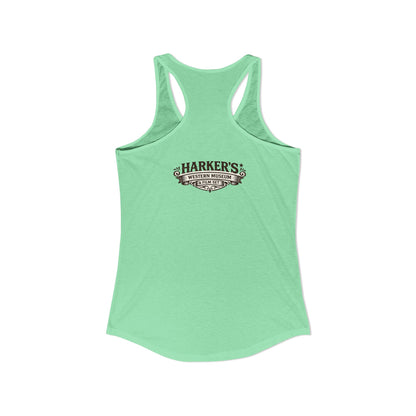 Harker's Saloon Girl Women's Ideal Racerback Tank