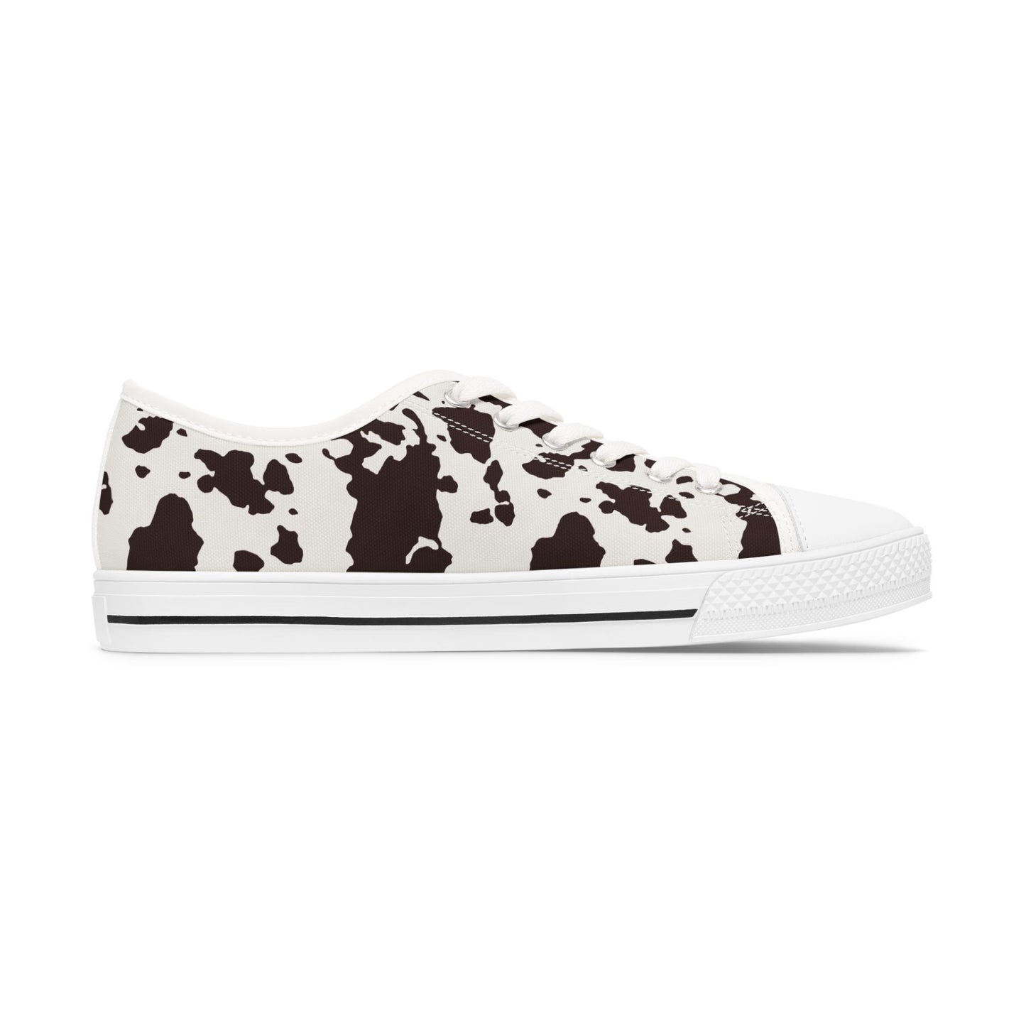 Touch of Aztec Stylish Women's Cow Print Sneakers | Trendy Footwear for Casual Outings, Gifts, Everyday Wear, Fashion Statement